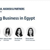SH&P’s Latest Guide on ‘Doing Business in Egypt’ Released