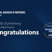 SH&P Ranked by IFLR 1000