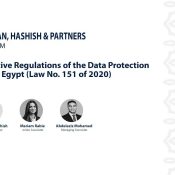 Executive Regulations of the Data Protection Law in Egypt (Law No. 151 of 2020)